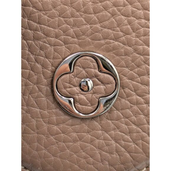 Pre-owned Louis Vuitton Taurillon Capucines MM Tote Blue - Picture 12 of 13